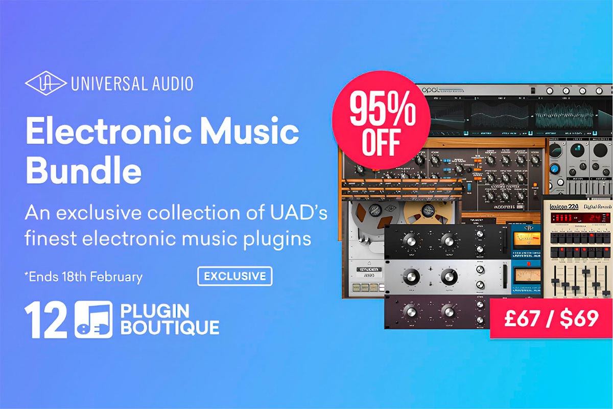 Universal Audio UAD x Plugin Boutique Electronic Music Bundle